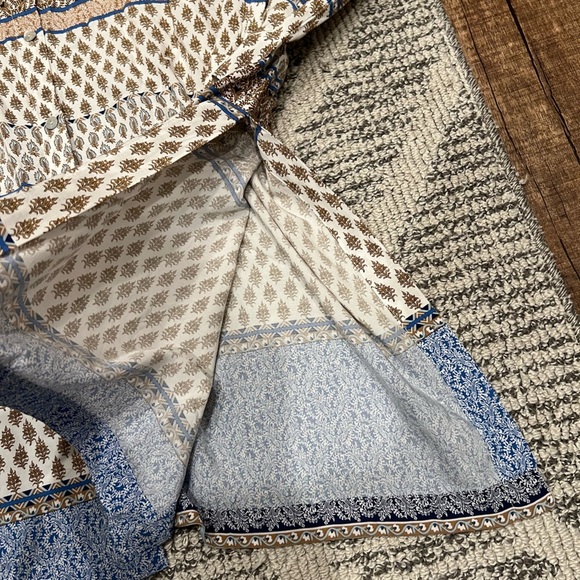 J.Jill Floral button down printed tunic - Picture 10 of 11